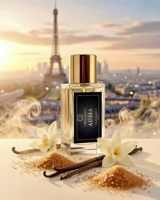 Flacon de parfum Aisha 50ml Versailles, extrait 30%