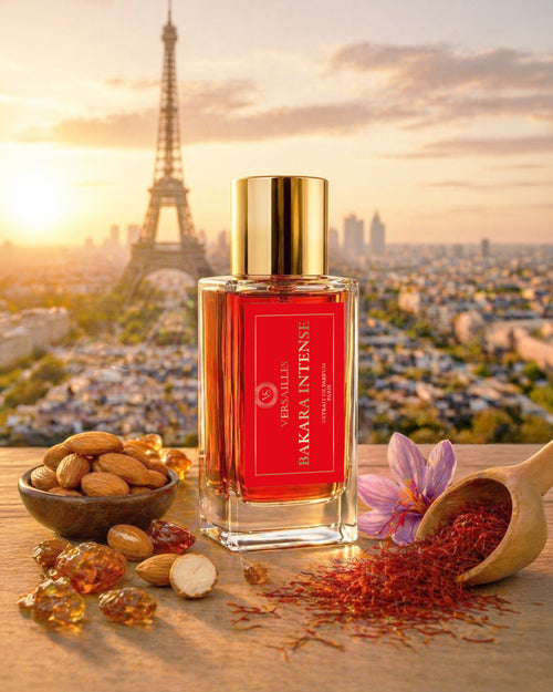 Flacon de parfum baraka intense 50ml Versailles, extrait 30%