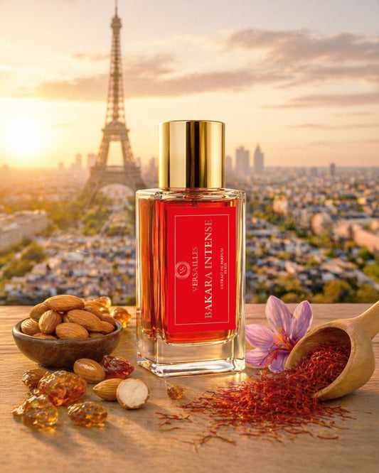 Flacon de parfum baraka intense 50ml Versailles, extrait 30%