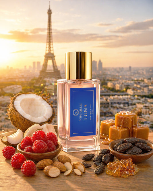 Flacon de parfum Luna 50ml Versailles, extrait 30%