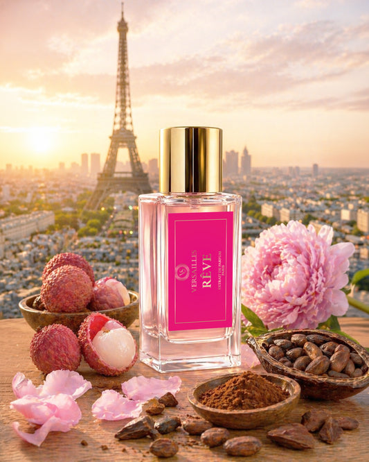 Flacon de parfum Rêve 50ml Versailles, extrait 30%