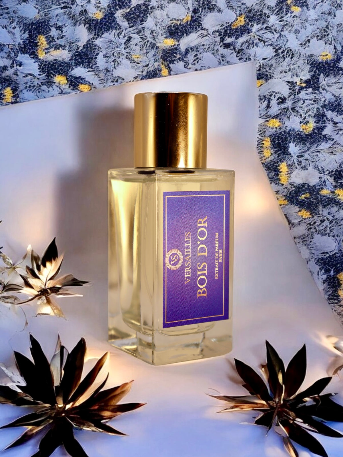 Flacon de parfum bois d'or 50ml Versailles, extrait 30%